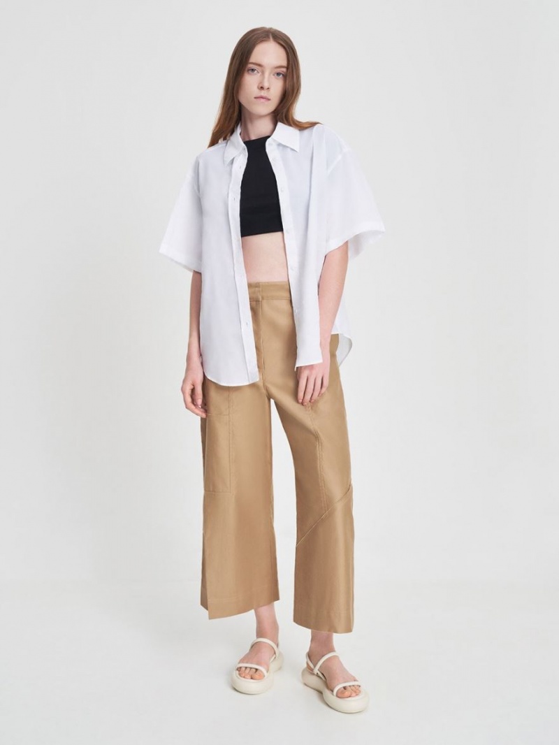 Πεδιλα Πλατφορμεσ Charles And Keith Keiko Με Επένδυση ασπρα | 74138-OGUL