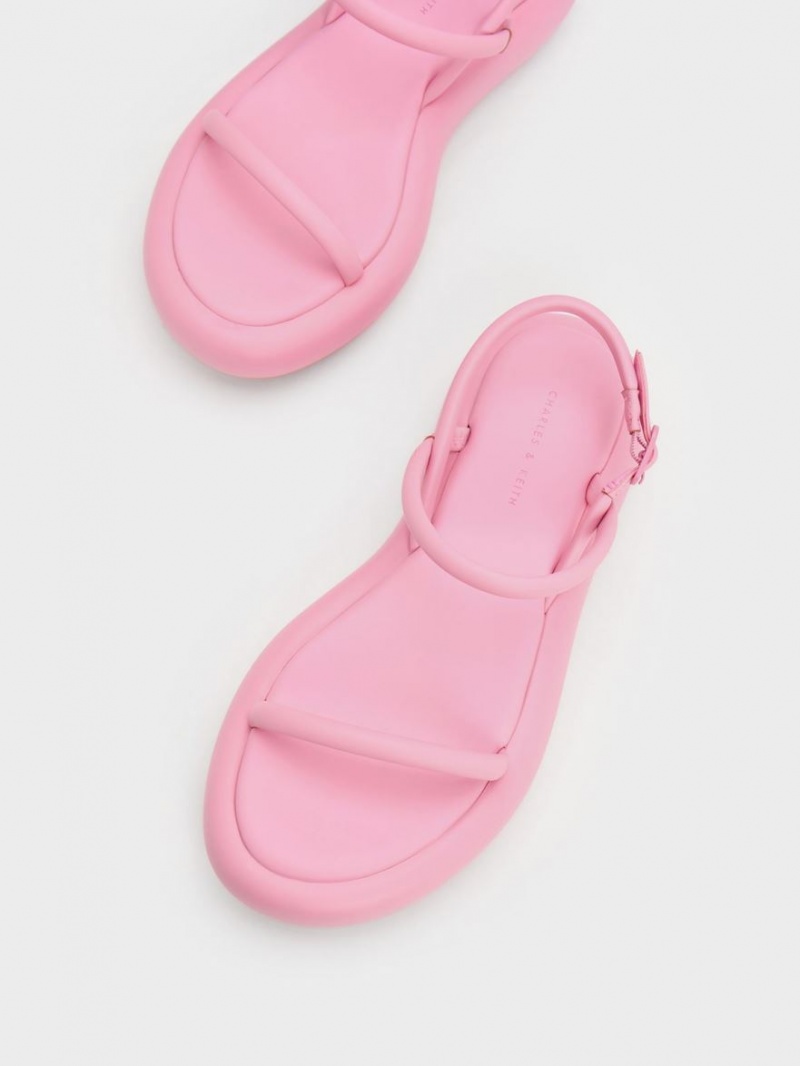 Πεδιλα Πλατφορμεσ Charles And Keith Keiko Με Επένδυση ροζ | 93476-OGVA