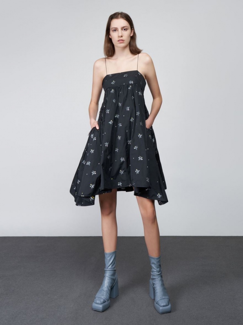 μποτα πλατφορμα Charles And Keith Lucile Calf μπλε | 41398-CWYE