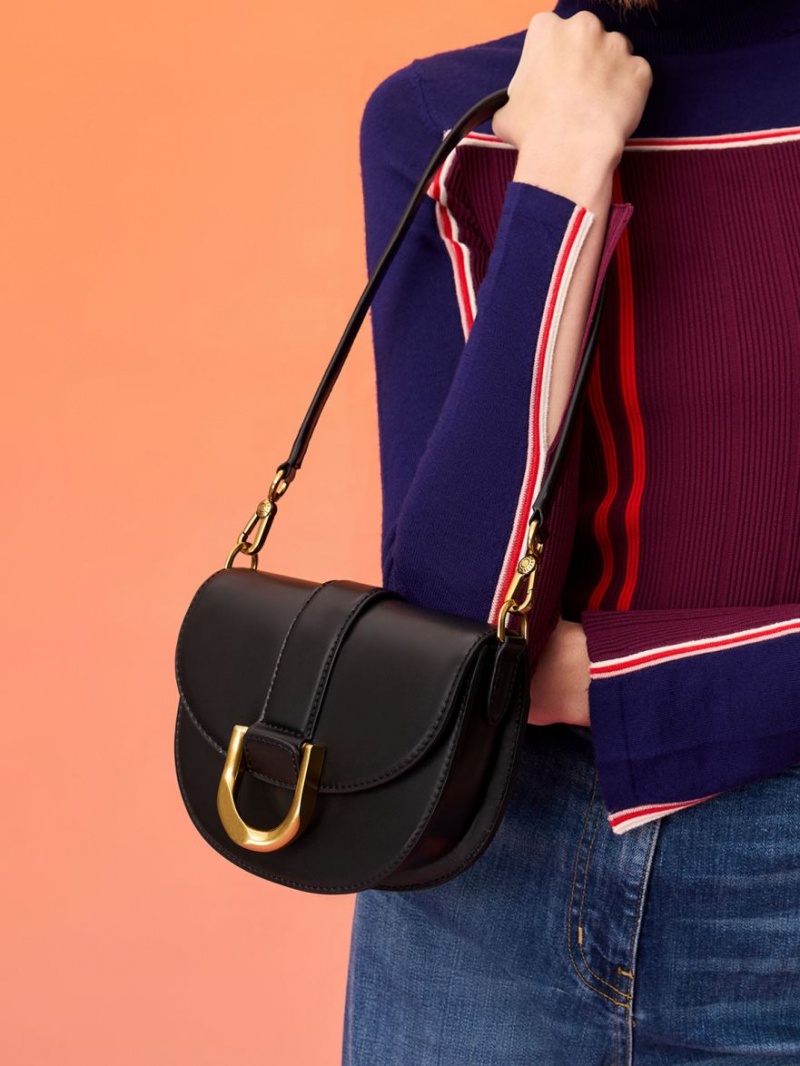 Τσάντες Σέλας Charles And Keith Mini Gabine μαυρα | 78136-BKZI