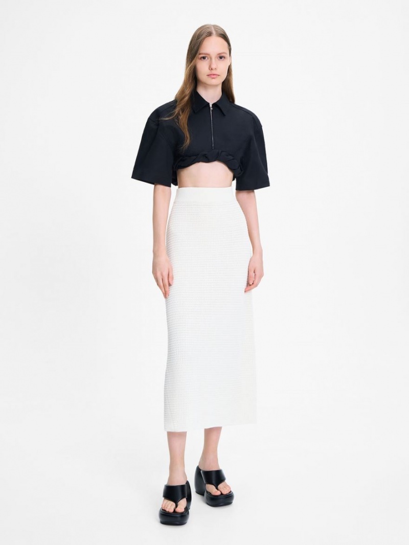 παπουτσια πλατφορμα Charles And Keith Noemi flatforms μαυρα | 85320-EDXI