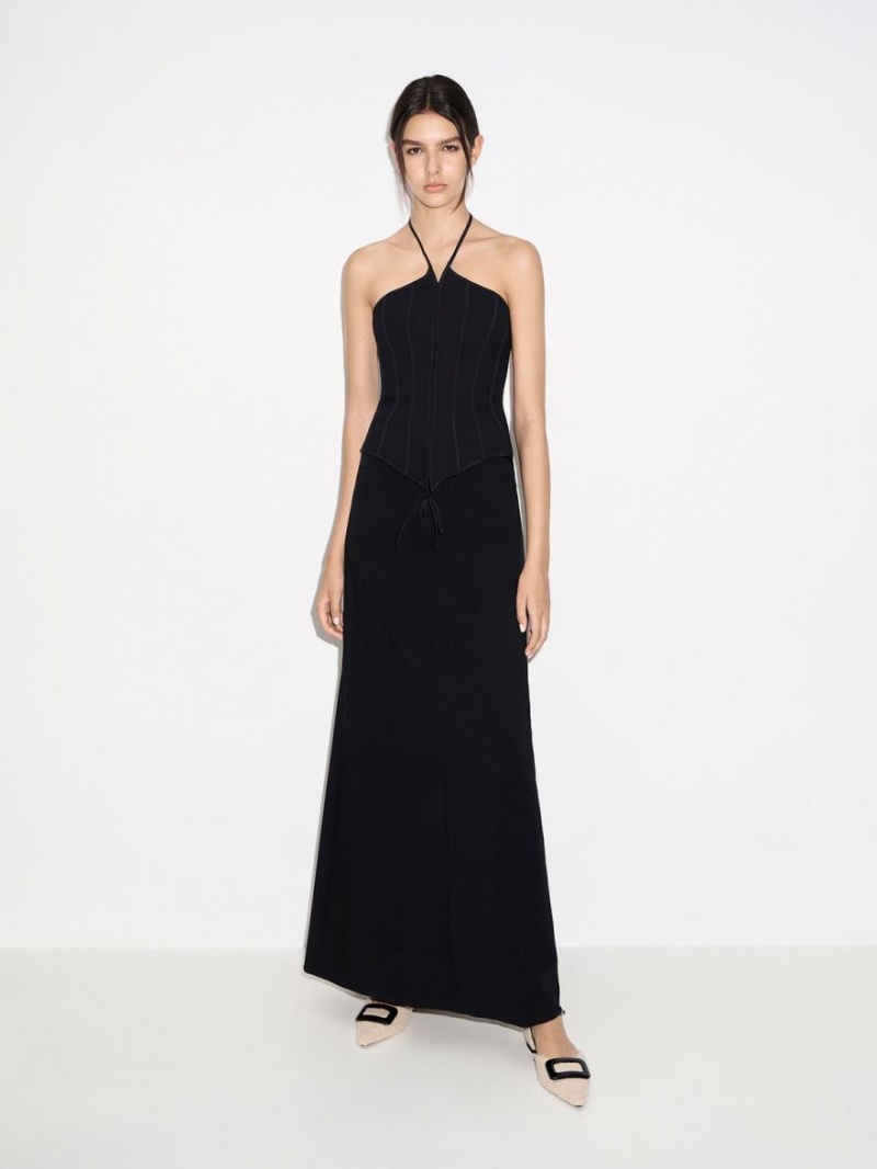 Παπουτσια Μπαλαρινεσ Charles And Keith Rosalie δερματινα Furry D'Orsay Μπεζ | 60482-PROU