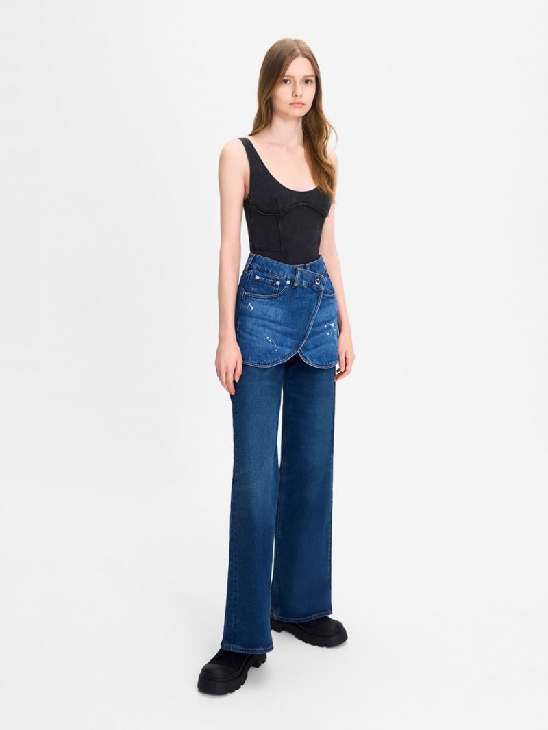 Αθλητικα Παπουτσια Charles And Keith καμβα Backless μαυρα | 78594-MEVZ