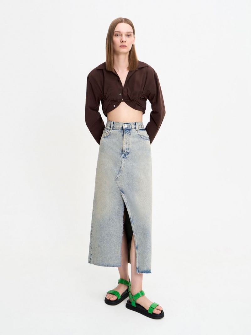 Πεδιλα Πλατφορμεσ Charles And Keith λουστρινι strappy Sports πρασινο | 73519-GAMT