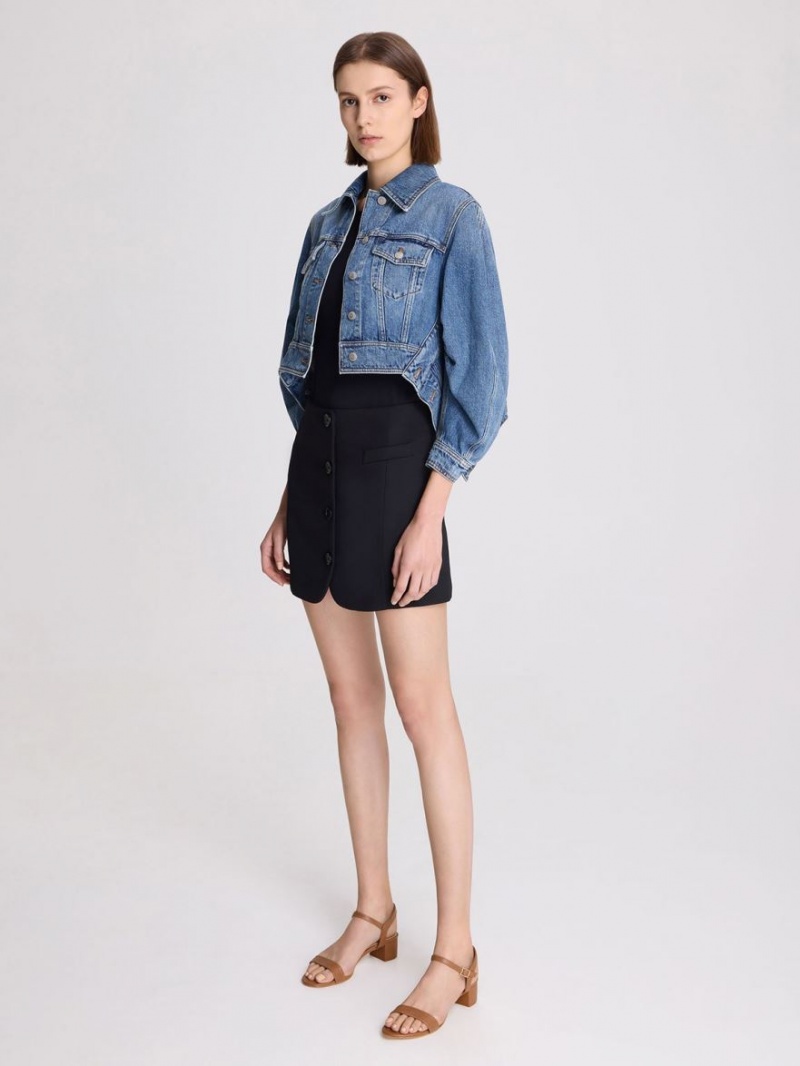 σανδαλια με τακουνι Charles And Keith Basic Open-toe καφε | 12357-WOVF