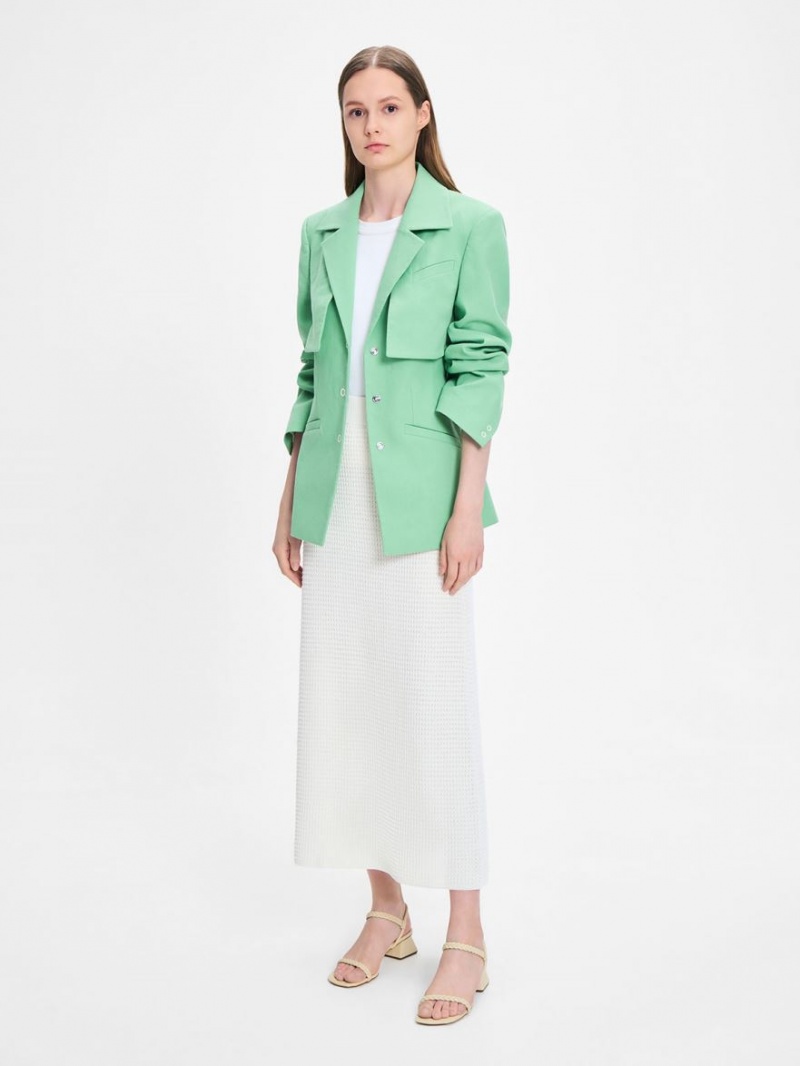 Σανδάλια Με Λουριά Charles And Keith Braided Back κίτρινα | 68430-TVZR