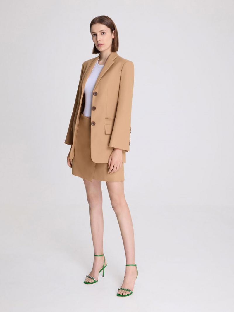 Σανδάλια Με Λουριά Charles And Keith Chain-Embellished Ankle πρασινο | 47962-OKQM