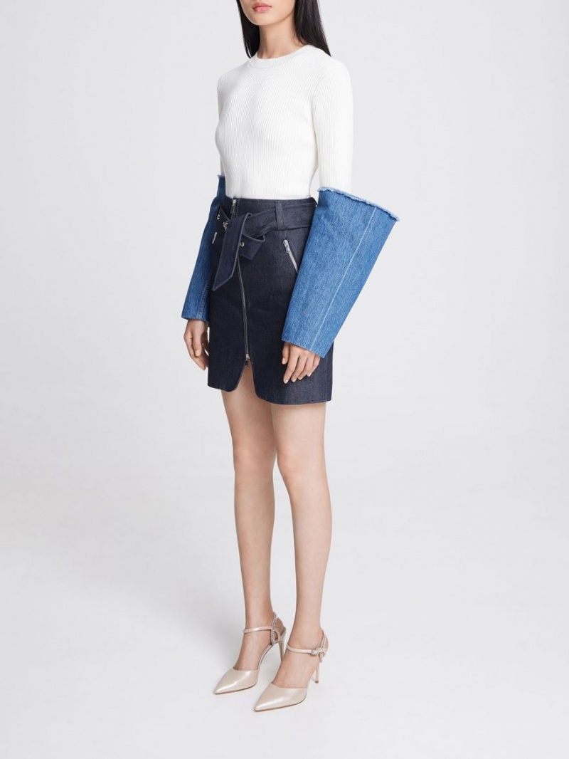 σανδαλια με τακουνι Charles And Keith Embellished Back λουρακια Μπεζ | 80123-NBUT