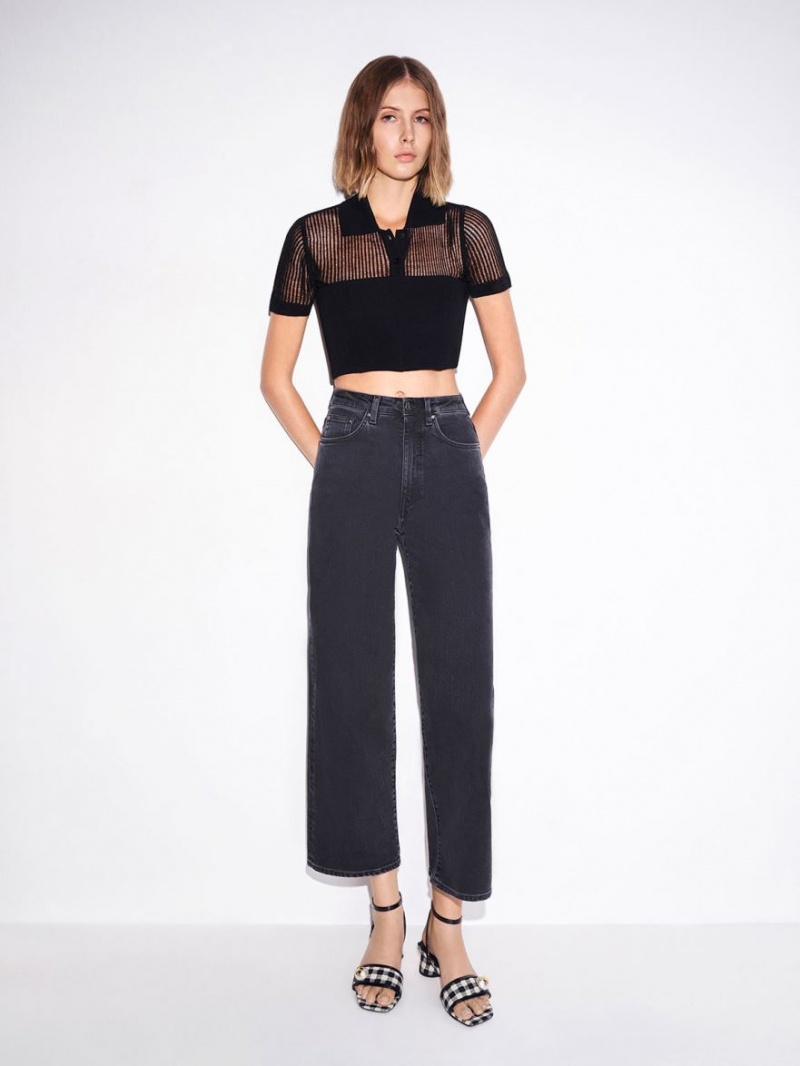 σανδαλια με τακουνι Charles And Keith Pearl-Embellished Gingham Πολύχρωμο | 23084-GVSA