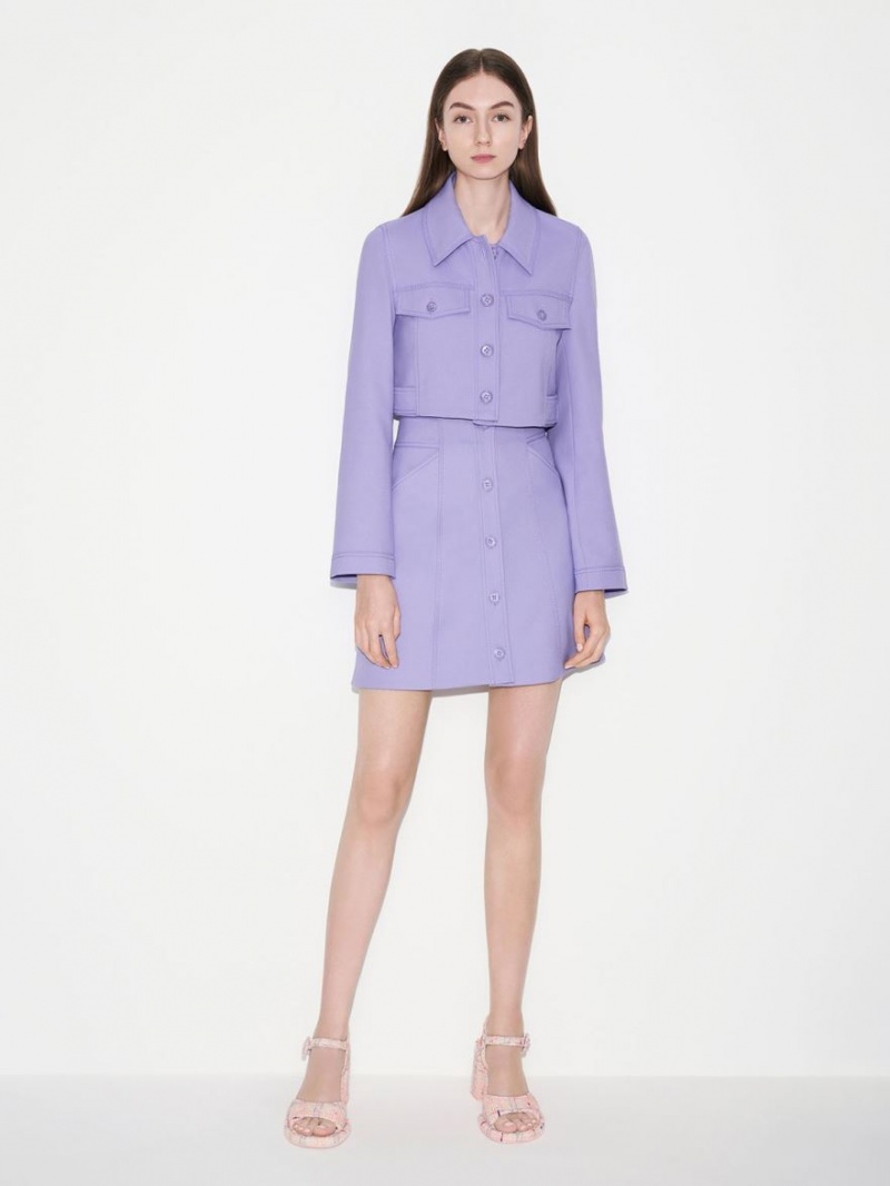 σανδαλια με τακουνι Charles And Keith Sinead Tweed Trapeze Heel Buckled Πολύχρωμο | 02798-NYSW