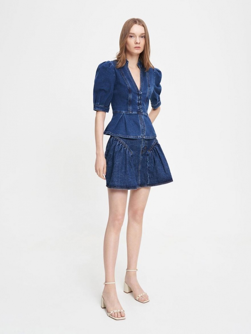 σανδαλια με τακουνι Charles And Keith Studded Ankle-λουρακια κρέμα | 76105-CDTG