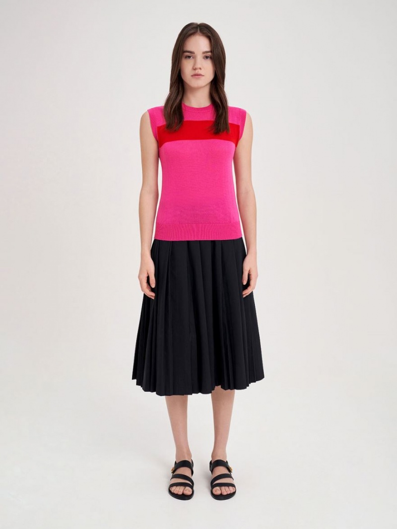 Σανδάλια Με Λουριά Charles And Keith Yara Asymmetric μαυρα | 92053-AOKX