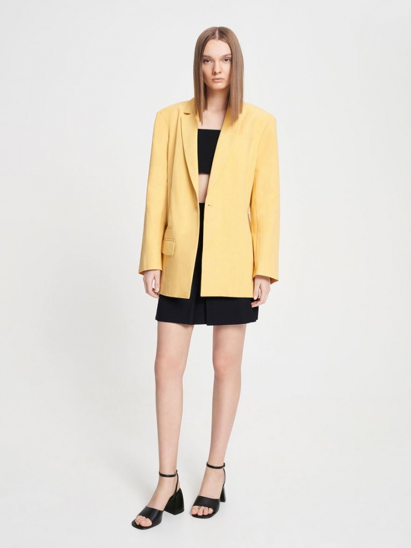 σανδαλια με τακουνι Charles And Keith Χοντρός Block μαυρα | 23976-ESLH