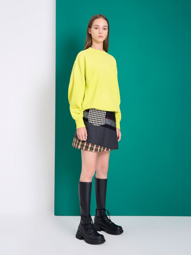 μποτεσ μεχρι το γονατο Charles And Keith Tie-Around μαυρα | 59816-BSMX