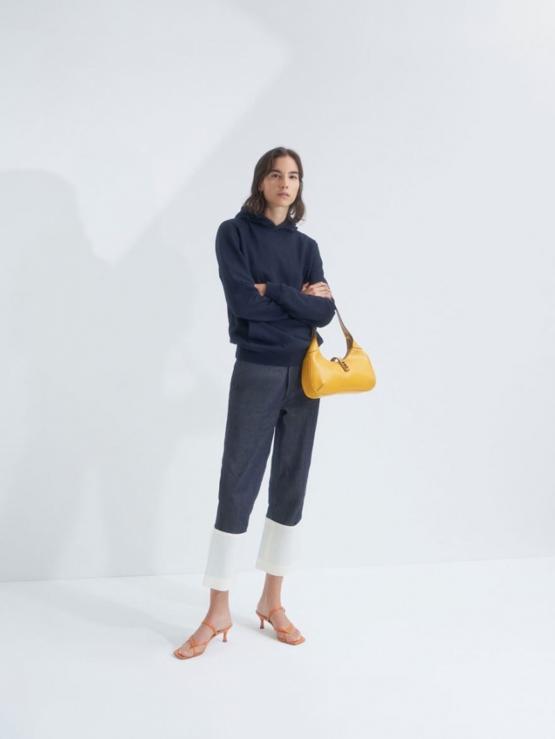 τσάντα hobo Charles And Keith Metallic Accent κίτρινα | 97251-TSWP