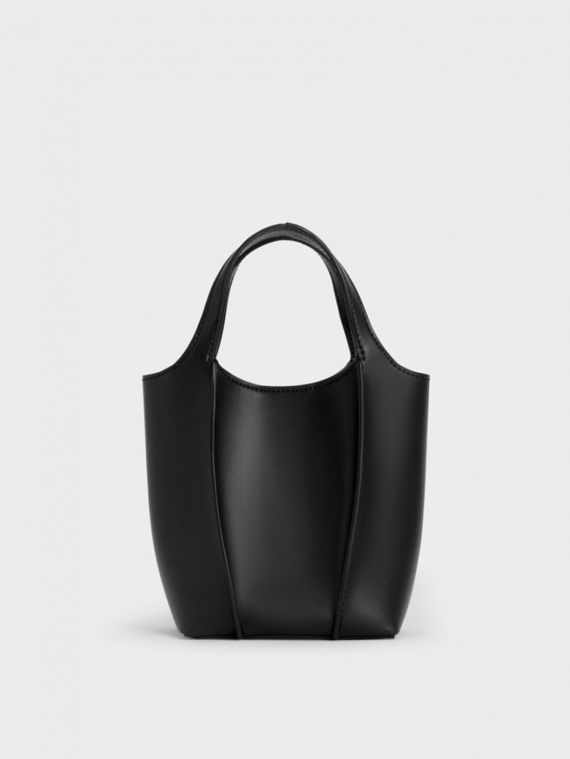 τσάντεσ tote Charles And Keith Arlys μαυρα | 48913-ZJPM