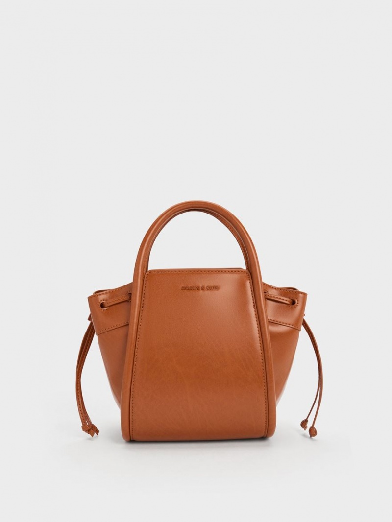 τσάντεσ tote Charles And Keith Ashby Slouchy καφε | 54107-HTJL