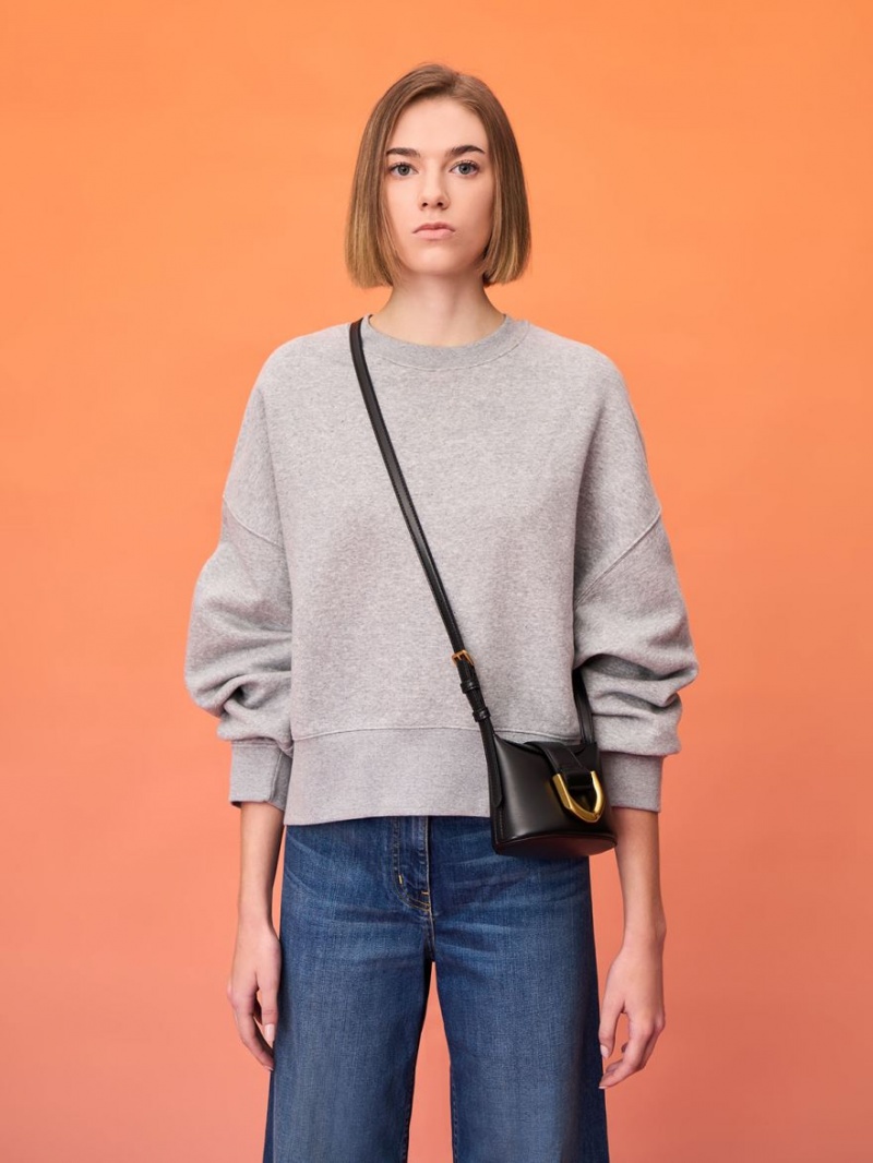 bucket bags Charles And Keith Gabine μαυρα | 27495-AGXQ