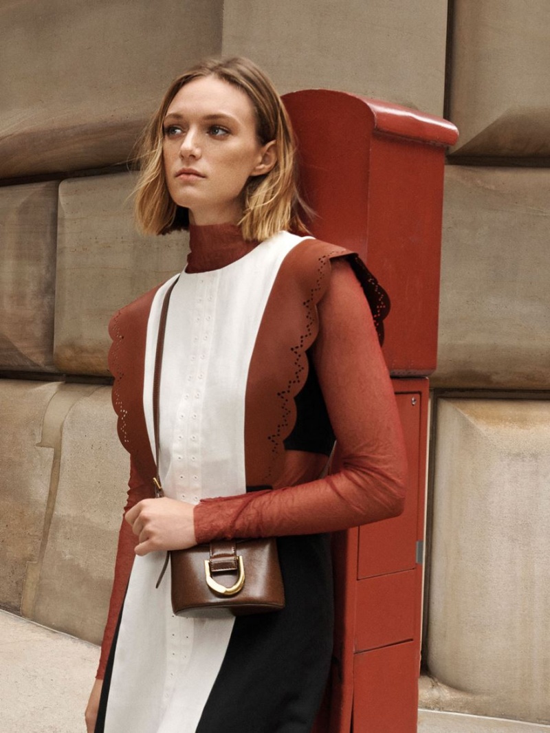 bucket bags Charles And Keith Gabine σοκολάτα | 26154-OWHV