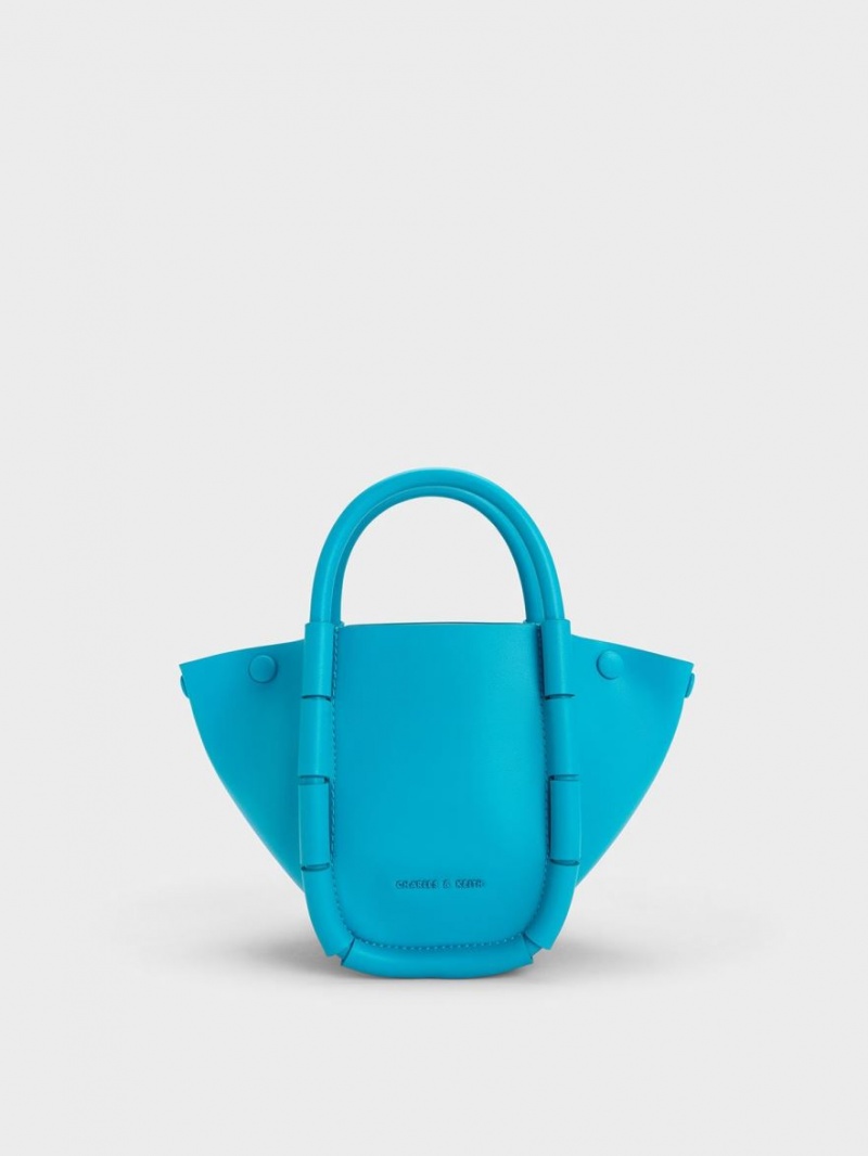 bucket bags Charles And Keith Machina τυρκουάζ | 43256-FEQO